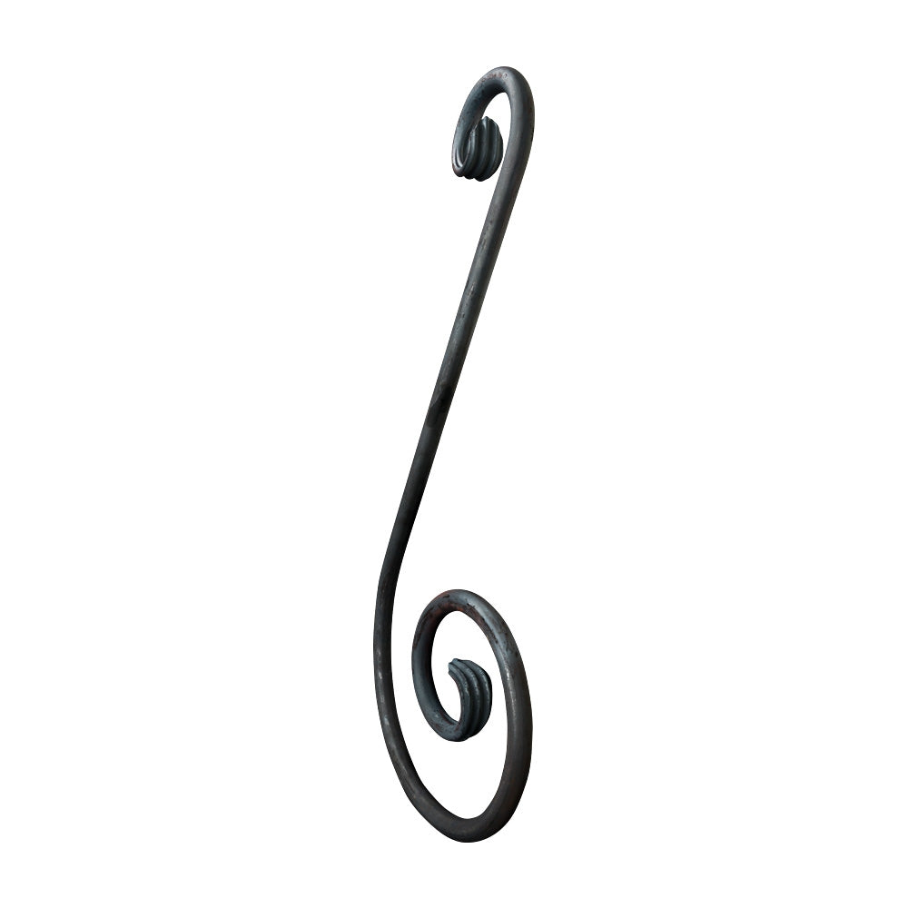 SC24 S Scroll 180 x 410mm 12mm Diameter Round Bar