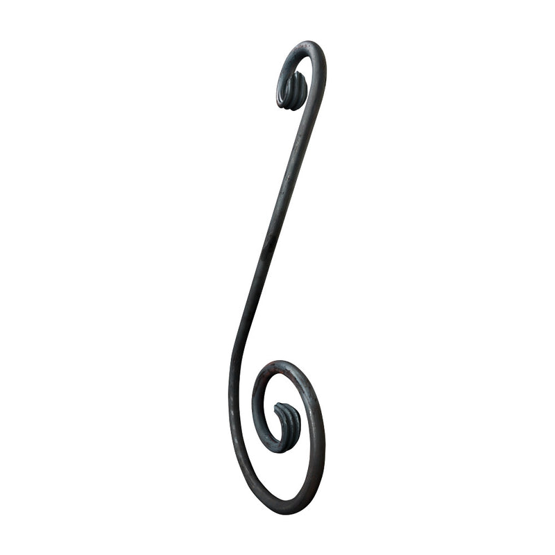 SC24 S Scroll 180 x 410mm 12mm Diameter Round Bar