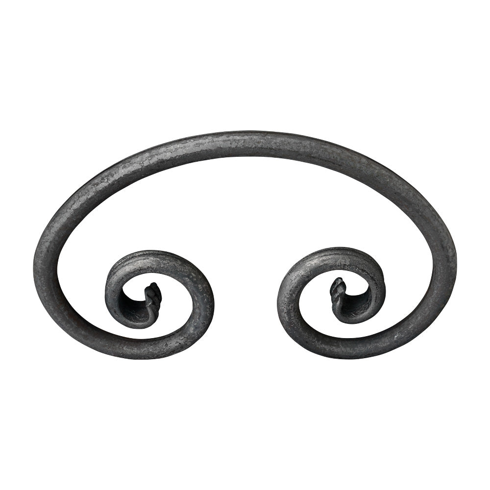 SC31 C Scroll 140 x 225mm 12mm Diameter Round Bar