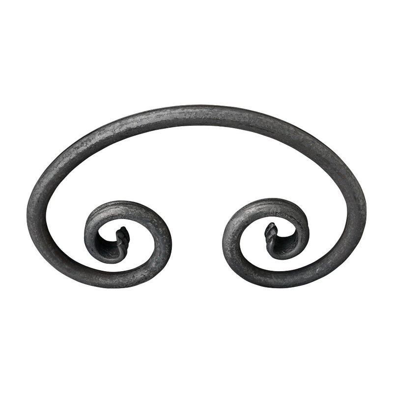 SC31 C Scroll 140 x 225mm 12mm Diameter Round Bar