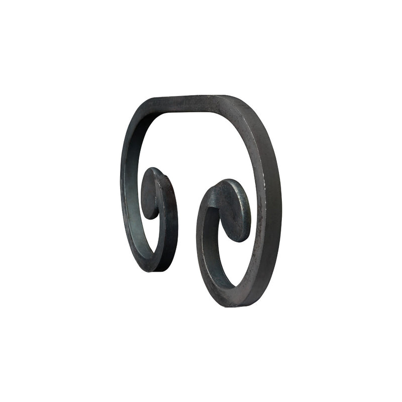 SC3 C Scroll 90 x 180mm 8x8mm Square Bar