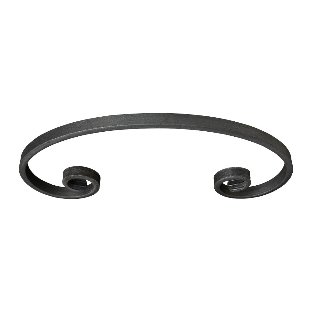SC43 C Scroll 135 x 245mm 12x6mm Plain Flat Bar