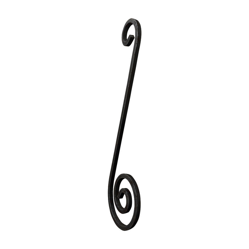 SC5A Uneven S Scroll 100 x 355mm 8x8mm Square Bar