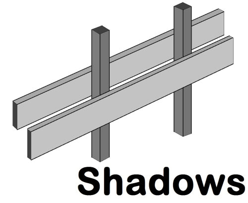 GTP45 Shaped Gate Top 2250mm Long 40x8mm Flat Bar
