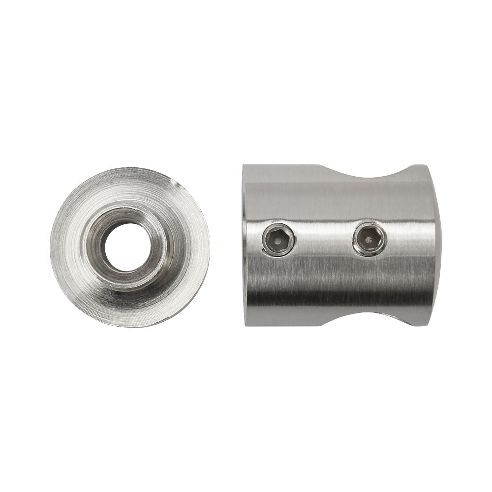 316 Stainless Steel Bar Holder 12mm Through Hole To Suit 42.4mm Tube