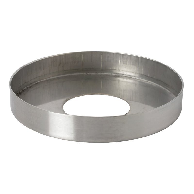 316 Base Cover Plate 125mm Diameter To Suit 42.4mm Tube