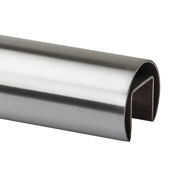 3 Metre 316 Grade Stainless Slotted Steel Tube 42.4 x 1.5mm