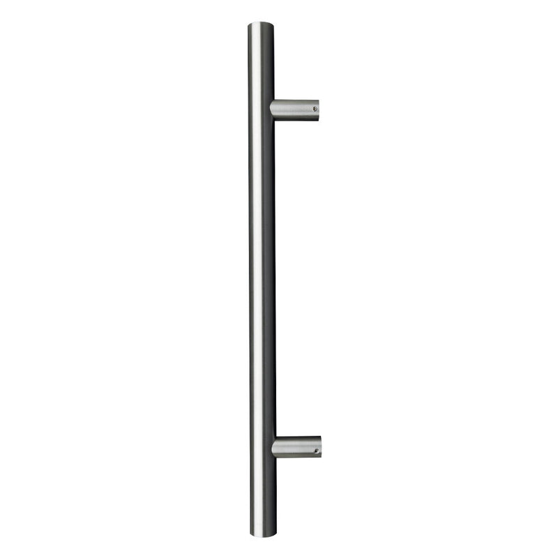 316 Stainless Steel Guardsman Entrance Door Pull Handles 600mm Brushed Finish