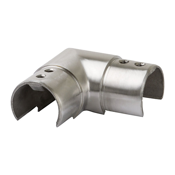 316 Acute Horizontal 90 Degree Elbow To Suit 42.4mm Slotted Tube