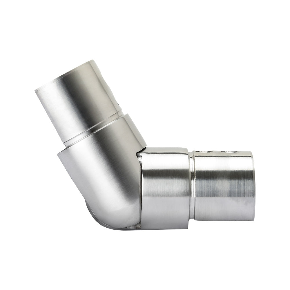 316 Adjustable Upward Elbow 25-55 Degree To Suit 42.4mm Slotted Tube