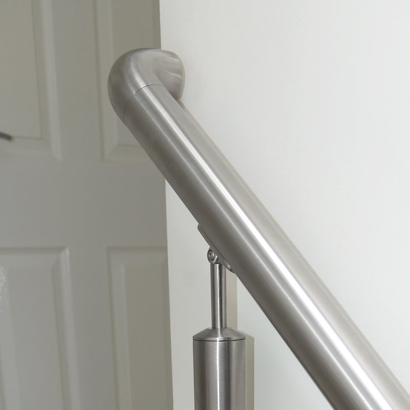 316 Stainless Steel Handrail End To Suit 42.4mm x 2mm Tube