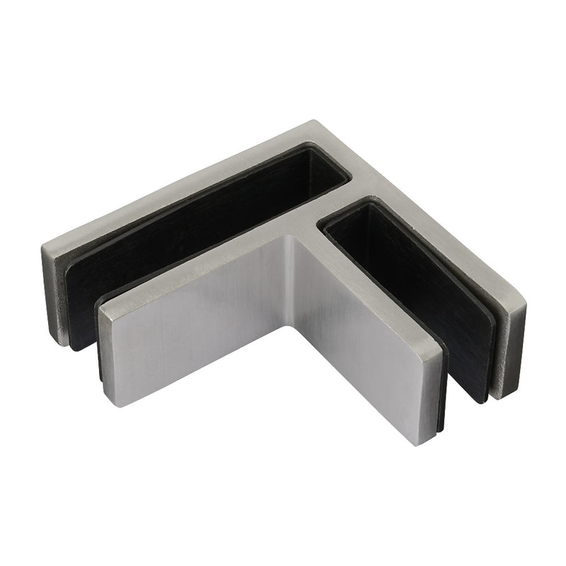 316 Stainless Steel Corner Glass Stiffener To Suit Up To 12mm
