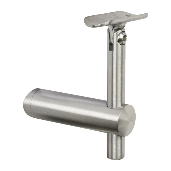 316 Stainless Steel Adjustable Handrail Tube Bracket To Suit 48.3mm Post