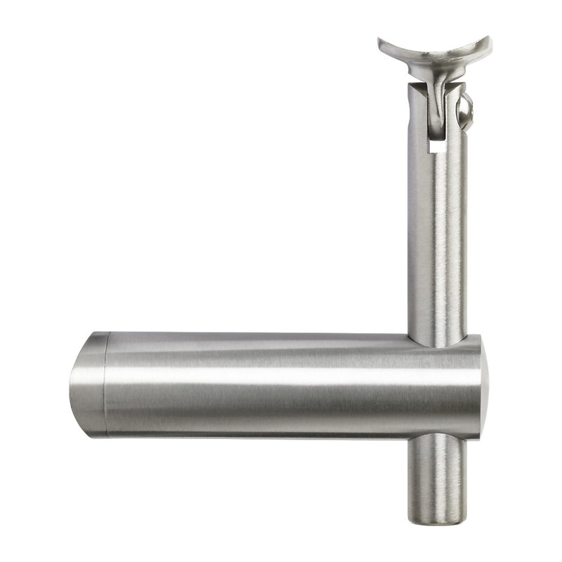 316 Stainless Steel Adjustable Handrail Tube Bracket To Suit 48.3mm Post