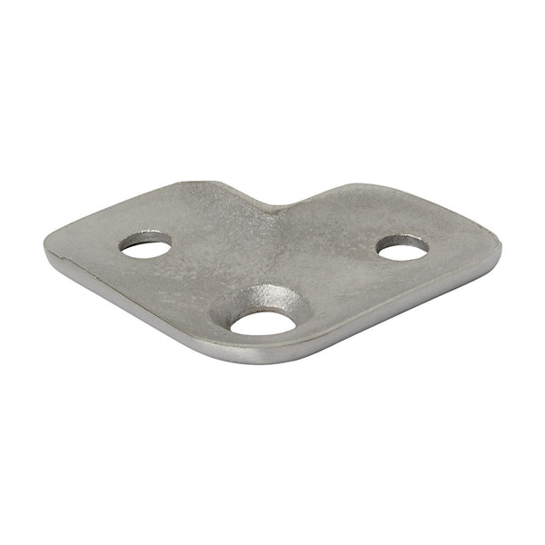 90 Degree Corner Handrail Support Plate To Suit 48.3mm Tube