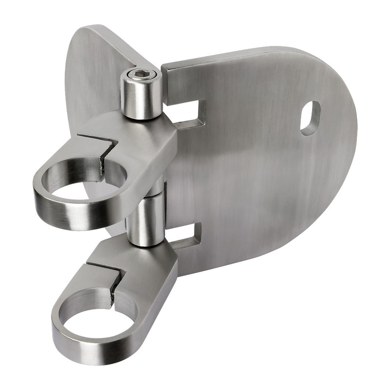 316 Adjustable Corner Wall Bracket To Suit 42.4mm Tube