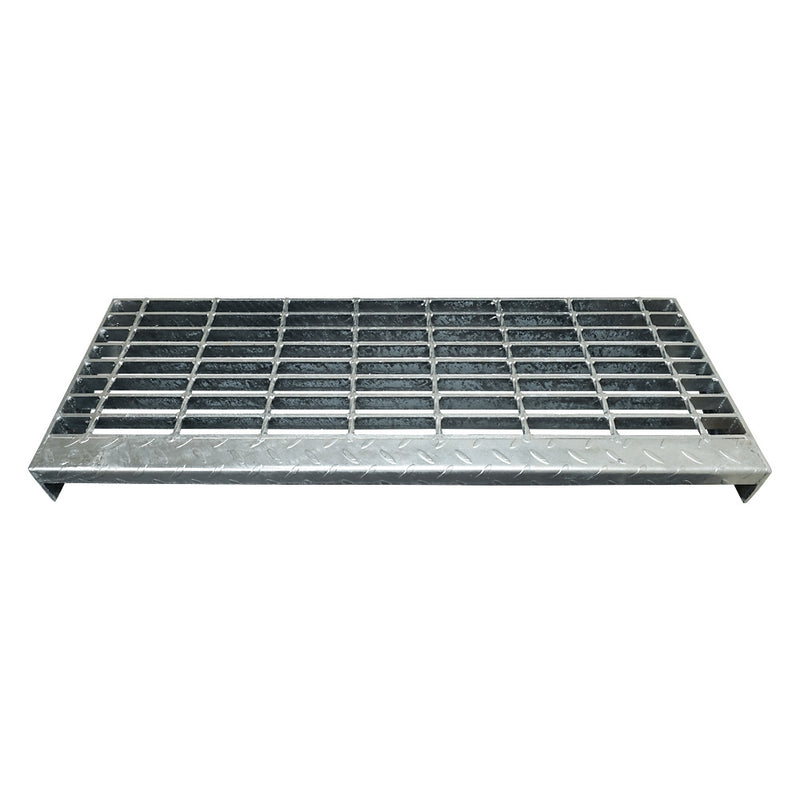 ST2 Galvanised Open Steel Stair Tread 800 x 288mm