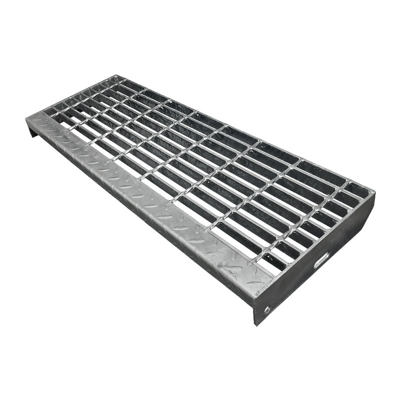 ST2 Galvanised Open Steel Stair Tread 800 x 288mm