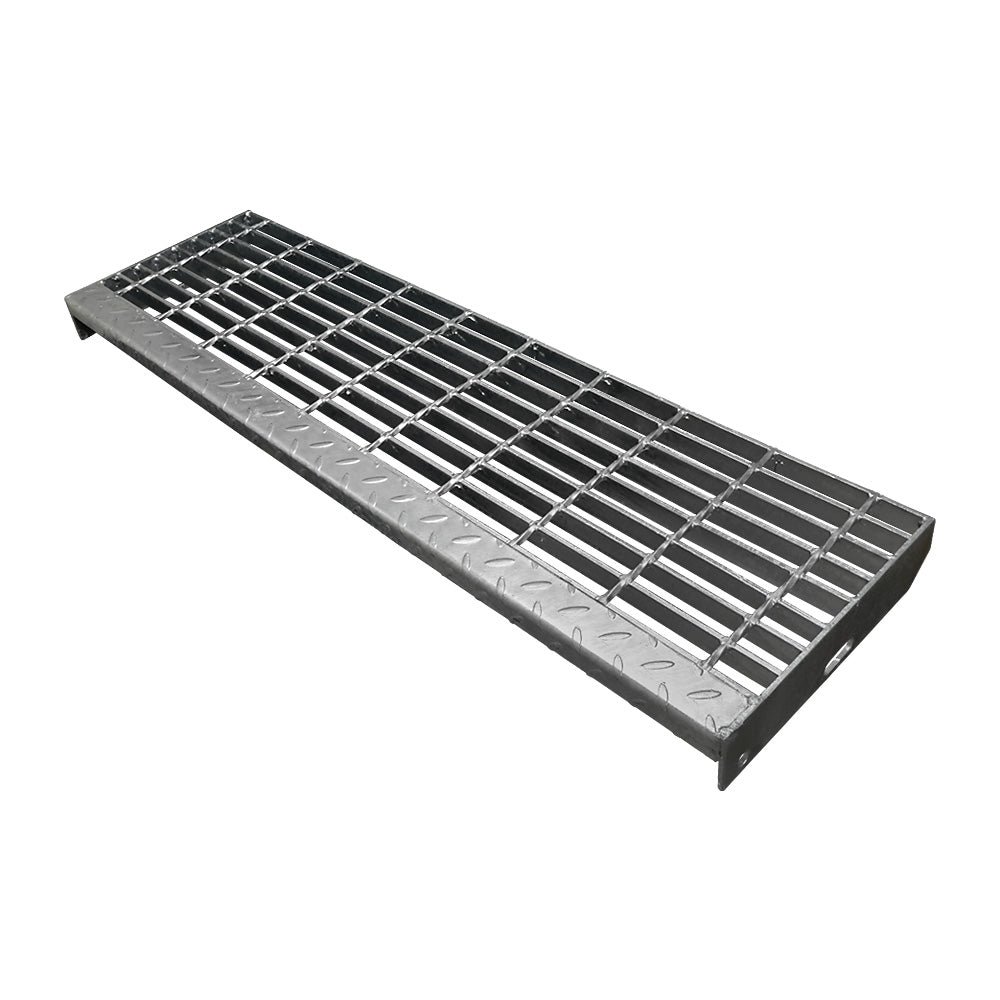 Galvanised Open Mesh Steel Stair Tread 1000 x 288mm ST4