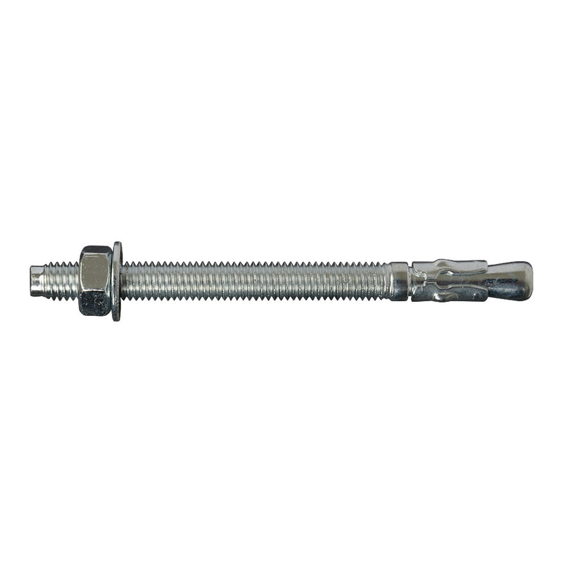 Zinc Plated Through Bolt M8 x 100mm
