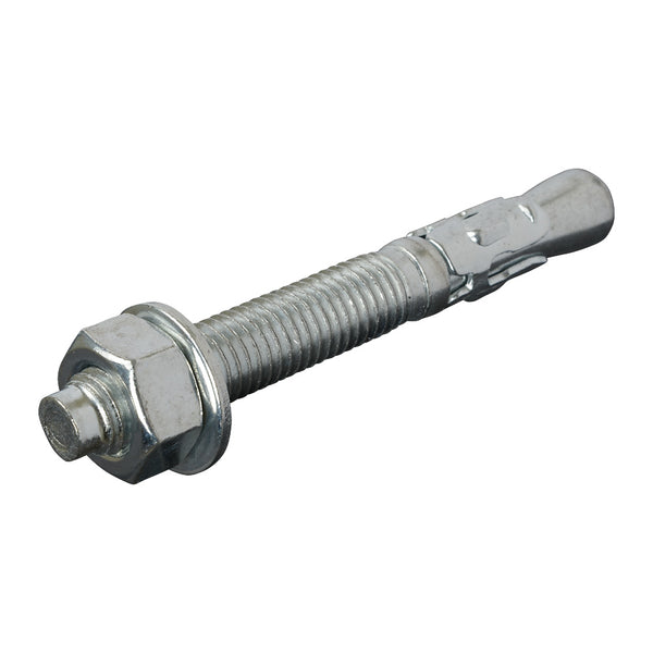 Zinc Plated Through Bolt M12 x 100mm