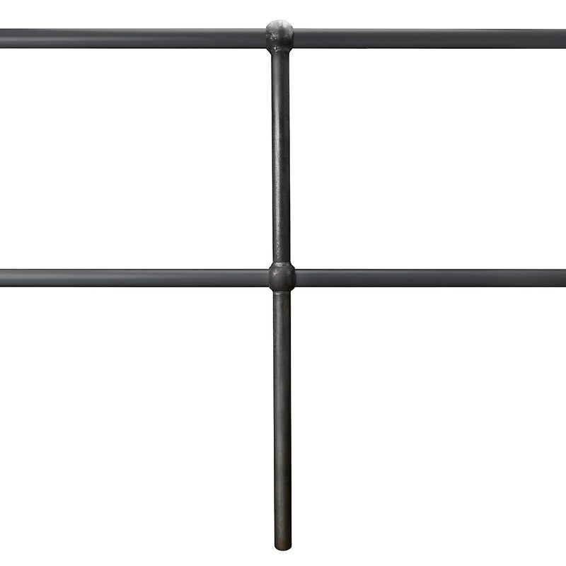 Mild Steel Tubular Handrail Standard 500mm Ball Centres 75mm Diameter To Suit 42.4mm Tube