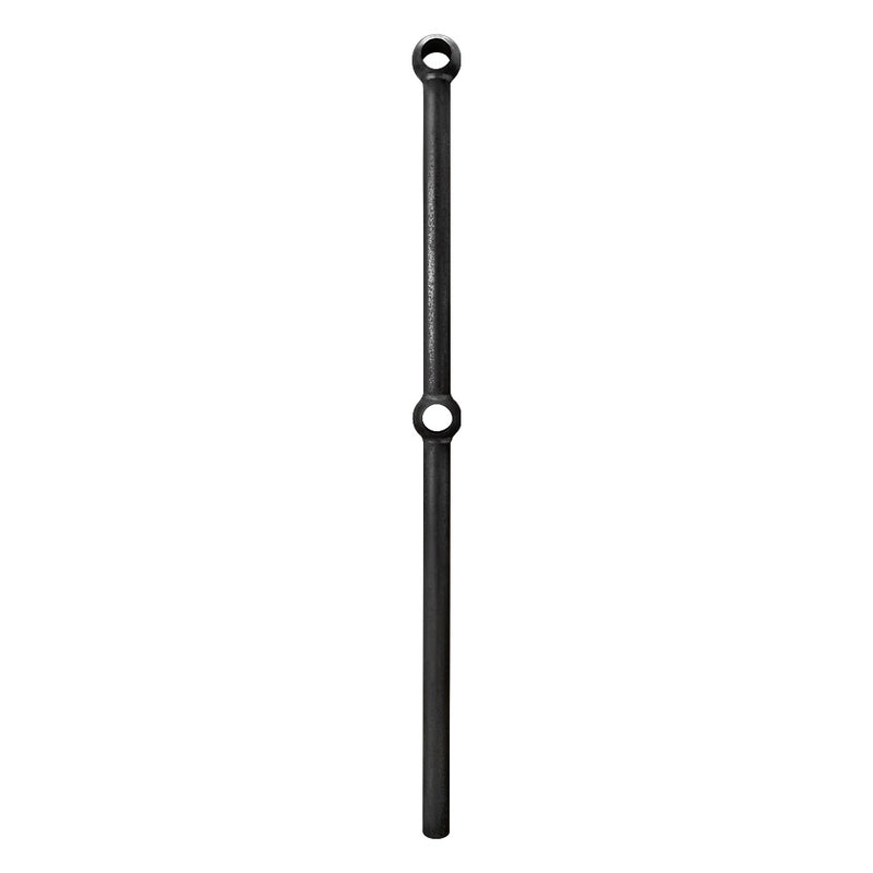 Mild Steel Tubular Handrail Standard 500mm Ball Centres 75mm Diameter To Suit 42.4mm Tube