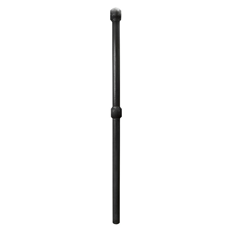 Mild Steel Tubular Handrail Standard 500mm Ball Centres 75mm Diameter To Suit 42.4mm Tube