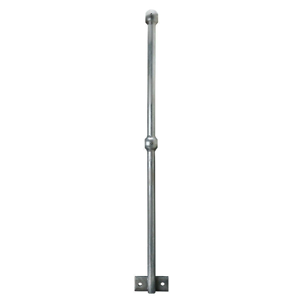 Side Palm Handrail Standard Galvanised To Suit 34mm Tube 550mm Centres