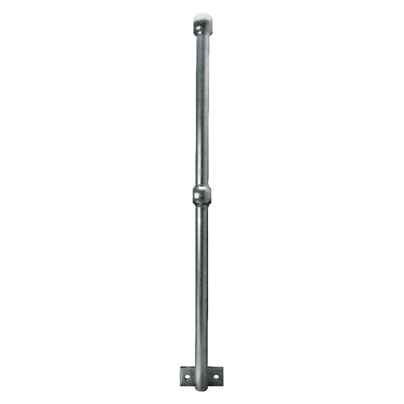 Side Palm Handrail Standard Galvanised To Suit 42.4mm Tube 500mm Centres
