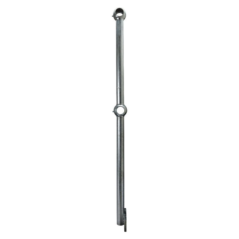 Side Palm Handrail Standard Galvanised To Suit 42.4mm Tube 500mm Centres
