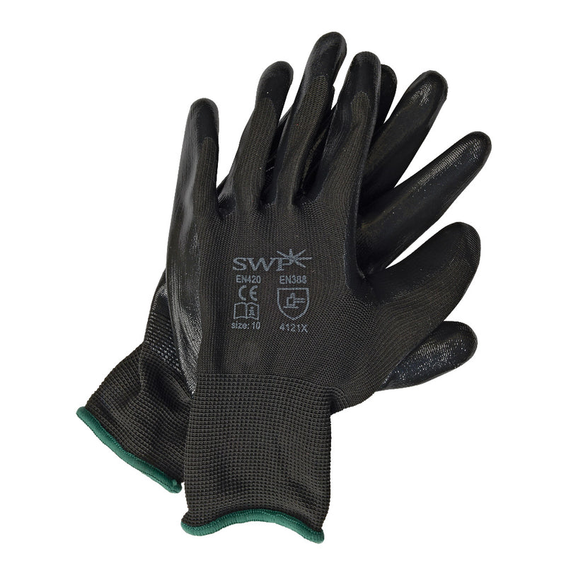 Black Nitrile Glove