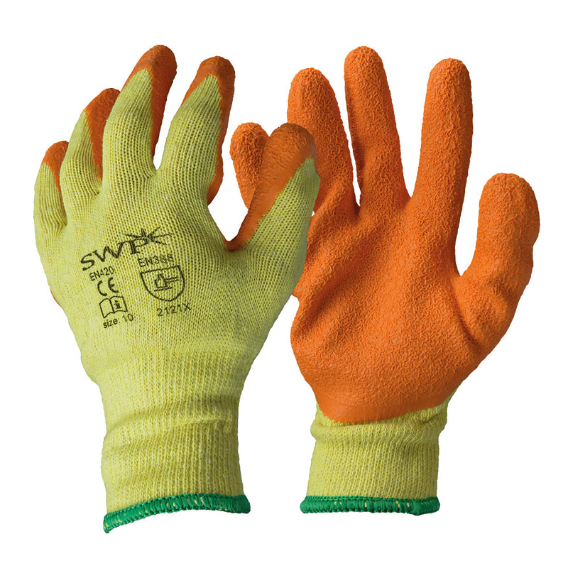 Orange Gripper Glove