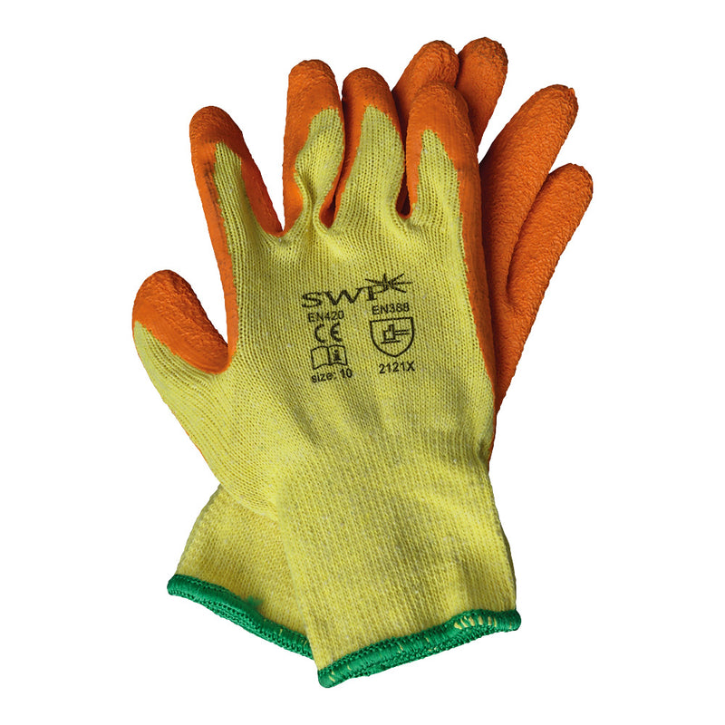 Orange Gripper Glove