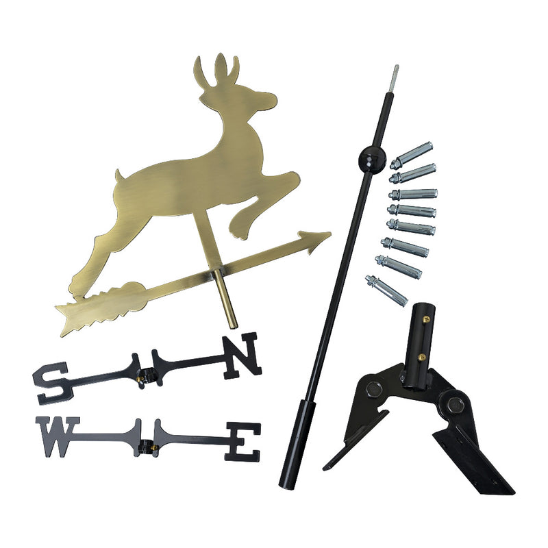 Mild Steel Stag Weather Vane