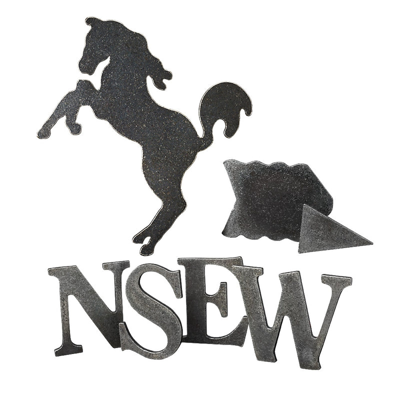 Large Rearing Horse Weather Vane Kit