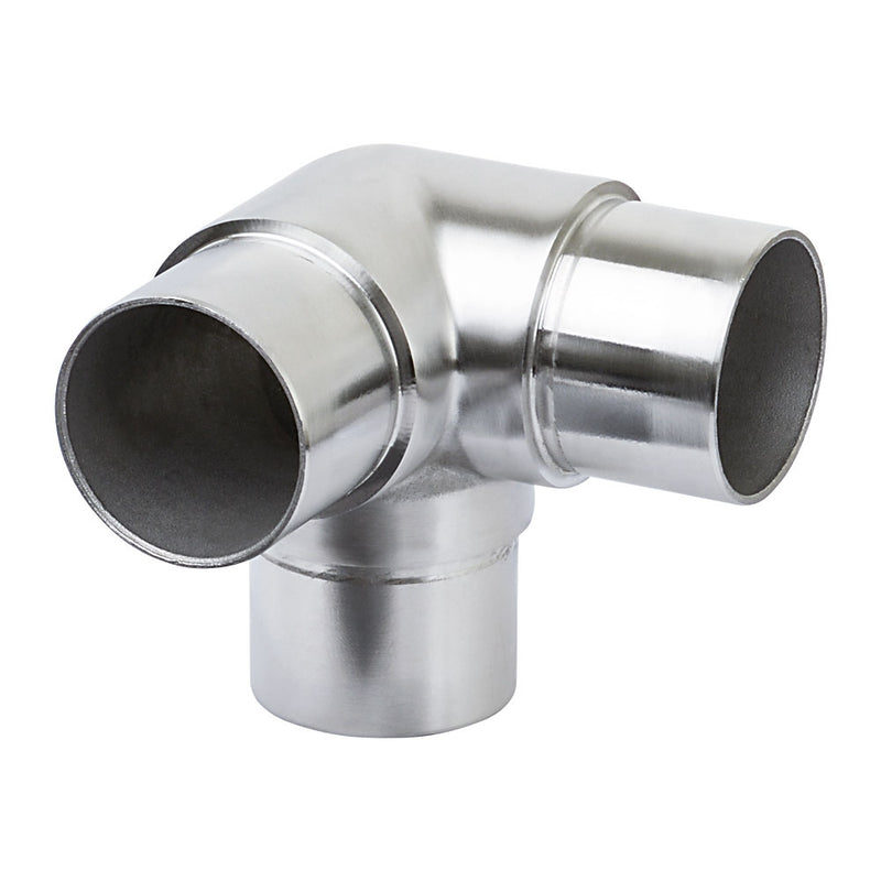 Corner Tee To Suit 42.4mm x 2.6mm Tube Loose Fitting Ideal To Weld